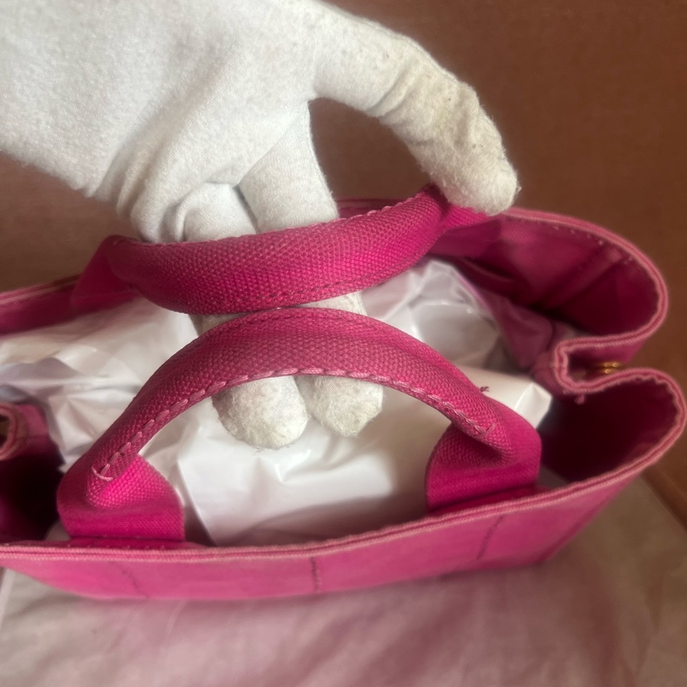 Prada Fuchsia Canapé small Canvas Tote - Picture 4 of 16
